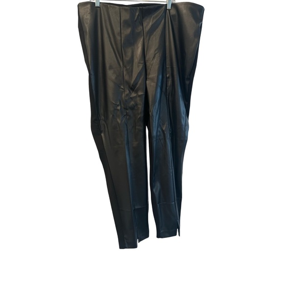 Philosophy Faux Leather Women’s Pants plus size 3X Matrix vibes mob wives - Picture 6 of 9